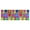 Colorful Dog Paw, variant on Colorful Animal Footprints Kitchen Rug Mat,Kitchen Runner Rugs Non Skid Washable,Decorative Kitchen Floor Mats for Kitchen,Sink,Laundry,17"X47"