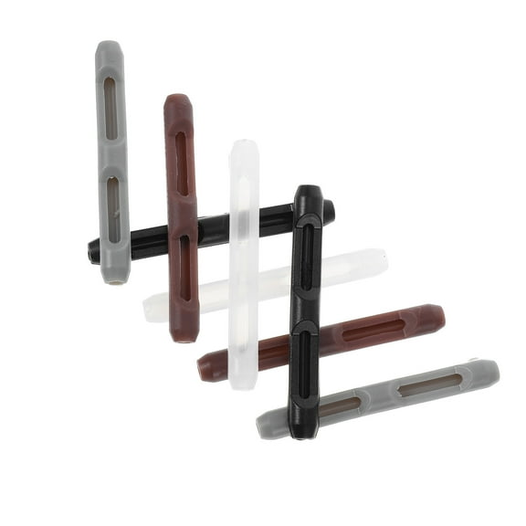 ADDHAT Silicone Temple Sleeves for Eyeglasses, Soft Comfortable Universal Fit, 4 Pairs Protective Covers