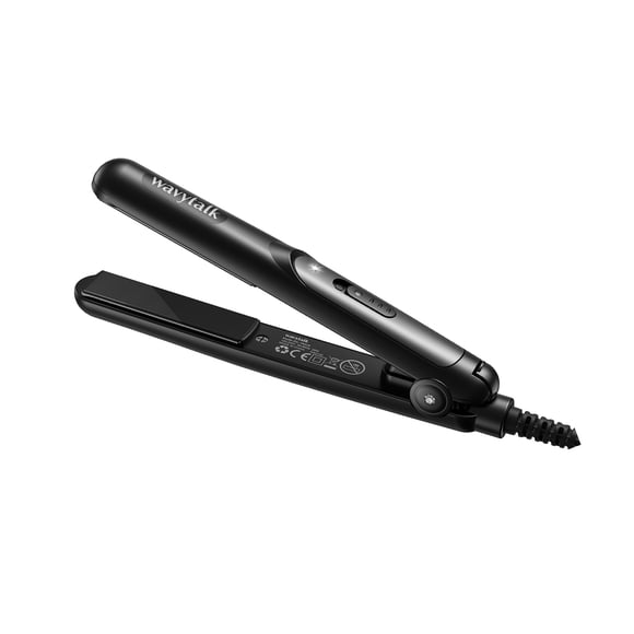 Wavytalk Mini Plancha de pelo, plancha de pelo compacta, color negro