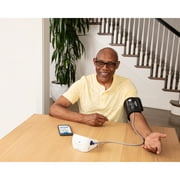 Omron SC-150 Digital Scale with Bluetooth Connectivity and 5 Series Digital Upper Arm Blood Pressure Monitor with D-Ring Cuff Kit, BP7255, SC-150