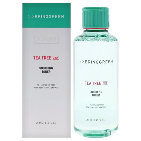 Soothing Toner - Tea Tree Cica by Bring Green for Unisex - 8.45 oz Toner