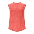 thumbnail image 4 of SEAOPEN Women's Sleeveless Workout Tops Breathable Lightweight Active Tennis Yoga Shirts Athletic Running Tank Tops for Women Watermelon Red,M, 4 of 6