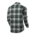 thumbnail image 4 of Jalioing Men's Fall Winter Long Sleeve Shirts Thick Button Down Cotton Shirts Casual Slim Shirts with Pocket, 4 of 4