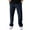 Navy #20, variant on Dresfit Baggy Pants for Men Big and Tall Sweatpants Drawstring Straight Leg Office Joggers Spring Summer Solid Loose Lightweight Travel Trouser Light Blue 2XL