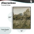 thumbnail image 3 of Thicket in Countryside Black Framed Giclee Art, design by Lettered and Lined, 3 of 9