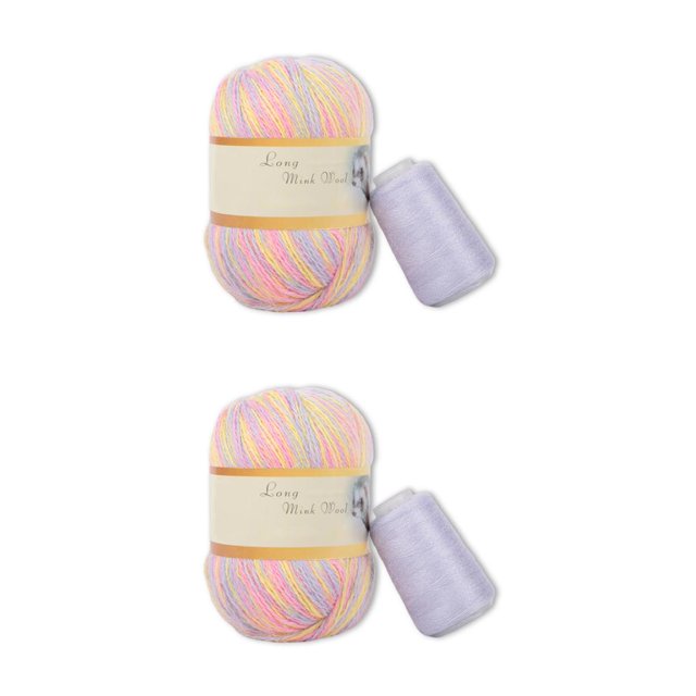 Moyic Knitting Yarn Purses Crocheting Thread Sweaters Supplies Lightweight Beginners Blanket Weaving Kids Cushion Color Type2 NO2 Moyic CBP182555