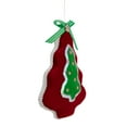 thumbnail image 6 of Northlight 7.5" Red and Green Peppermint Tree Christmas Ornament, 6 of 7