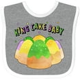 thumbnail image 3 of Inktastic King Cake Baby Mardi Gras Boys or Girls Baby Bib, 3 of 4