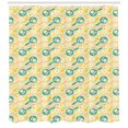 thumbnail image 3 of Ambesonne Bacon Shower Curtain, Breakfast Egg and Bacon, 69"Wx84"L, Multicolor, 3 of 3