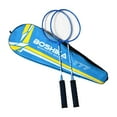 thumbnail image 3 of 2 Piece Badminton Racket Set Badminton Racket Double Racket Interactive Toy with Blue, 3 of 9
