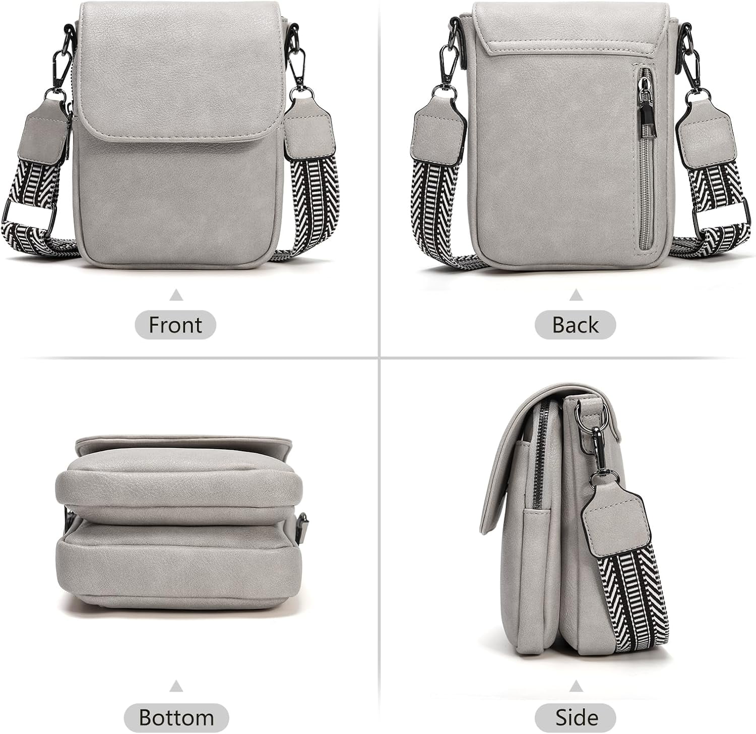 Small Crossbody Bag for Women Cell Phone Bag Cross Body Wallet Purses Mini Shoulder Handbag Purse with Card Slots