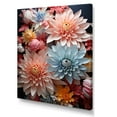 thumbnail image 2 of Designart "Elegant Softness Of Mum Flowers IV" Mums Wall Art Prints, 2 of 7