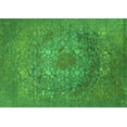 thumbnail image 1 of Ahgly Company Indoor Rectangle Oriental Green Industrial Area Rugs, 2' x 3', 1 of 4