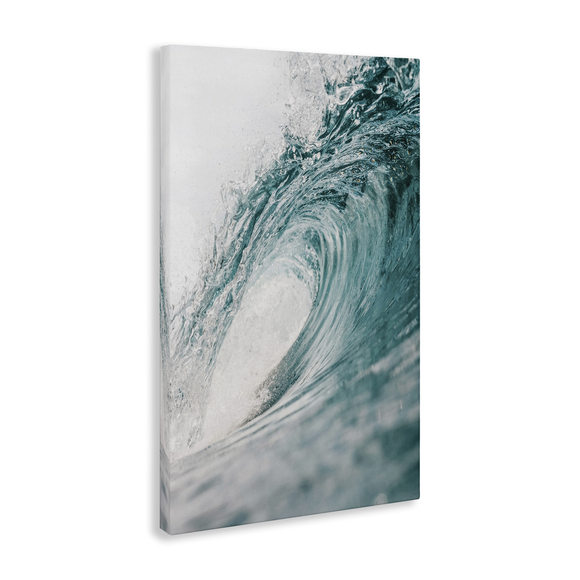 Stupell Industries Rolling Surf Waves Nautical & Beach Photography Wrapped Canvas Art Print Wall Art, 30 x 45