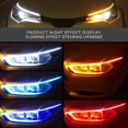 thumbnail image 3 of 1/2 Pzs DRL Luces LED Flexibles De Circulación Diurna Lámpara De Señal De Giro Impermeable 30cm 45cm 60cm Blanco Rojo Amarillo Azul, 3 of 4