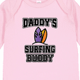 thumbnail image 4 of Inktastic Daddy Surfing Buddy Kids Surfer Boys or Girls Long Sleeve Baby Bodysuit, 4 of 5