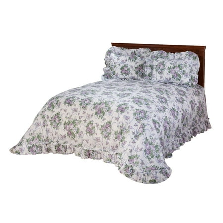 Ribbons and Roses Plisse Bedding