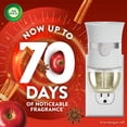 thumbnail image 3 of (4 pack) Air Wick Plug In Scented Oil Air Freshener, Apple Cinnamon Medley, 1 Warmer and 1 Refill, 3 of 10