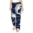 thumbnail image 2 of Lsque Angry Shark Print Women's Pajama Pants, Lounge Pant - Comfortable Home Wear,Elastic Waistband, Stylish Design-Large, 2 of 9