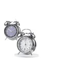 thumbnail image 3 of Reloj despertador ruidoso para adultos que duermen profundamente, cuarzo silencioso de 4 pulgadas sin tictac con luz de fondo, campana doble, 3 of 3
