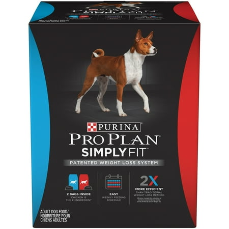 Purina Pro Plan SIMPLY FIT Patented Weight Loss System Adult Dry Dog Food, 13 lb. Bag