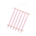 thumbnail image 3 of Organizador de almacenamiento para diademas y lazos para el cabello para pared, habitación de bebé, habitación de niñas Rosado, 3 of 6