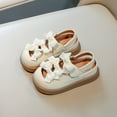 thumbnail image 2 of Viluyesy Girls' Bow and Pearl Half Sandals Princess-Style Casual Summer Sandals for Toddlers and Kids White Size 2, 2 of 10