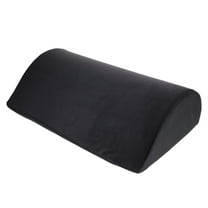 GOOHOCHY 1Pack Sleeping Knee Pillow in Black Silicone for Relieving Foot Pain at the Office