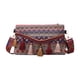 thumbnail image 4 of Bolso de hombro para mujer con cremallera, un solo hombro, suave, elegante, tipo bandolera rojo, 4 of 9