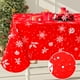 thumbnail image 1 of Mantel Smiry, 152 x 213 cm, impermeable, con forma de copo de nieve rojo, 1 of 7