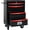 Black-4, variant on KVP 7 Drawers Tool Cart on Wheels, Multifunctional Rolling Tool Storage Chest, Drawers Rolling Trolley Organizer Tool Box for Warehouse, Garage, Workshop, Repair Shop (7 Drawers-30.5"H)