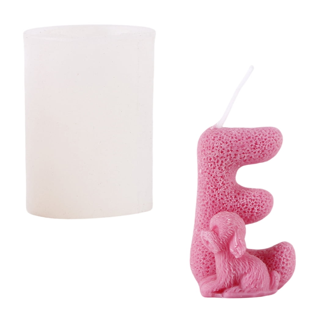 Silicone Moulds Love Sculpture Dogs Candle Molds Figurines Desktop Ornament Molds Epoxy Resin Molds Plasters Molds