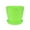 ZY6-Green, variant on Deal of the Day Clearance! Plant Pots Kingtowag Home Essentials, Green Striped Plastic Flower Pot, 1*Flower Pot (Including Matching Saucer), Special Offers