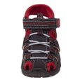 thumbnail image 3 of Rugged Bear Toddler Boy Closed Toe Hook & Loop Fisherman Style Sport Sandals, 3 of 5