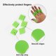 thumbnail image 2 of Juego 10 Uds. Fundas para Dedos Silicona Baloncesto Tenis Y () Verde, 2 of 3