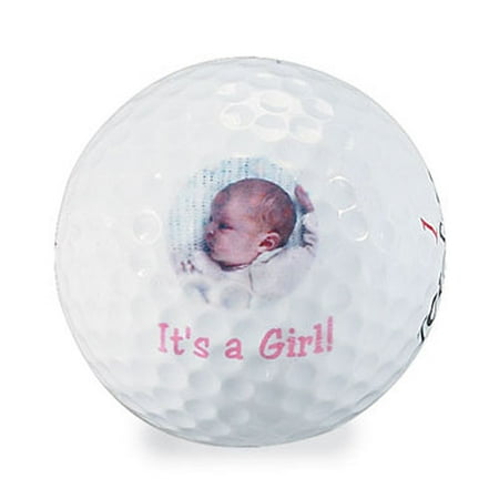Personalized Birth Announcement Golf Balls - Set of 3