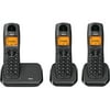 RCA 2161-3BKGA Element Series DECT 6.0 Cordless Phone with Caller ID 3-Handset System
