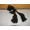 Black, variant on Premium Silk Bagpipe Cord for Traditional Bagpipes, Highland Scottish Bagpipe Drone Cords, Adjustable and Durable