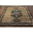 thumbnail image 2 of Hauteloom Cowell Jute Living Room, Bedroom Area Rug - Traditional - Burnt Orange, Dusty Pink, Peach - 2' x 3', 2 of 6