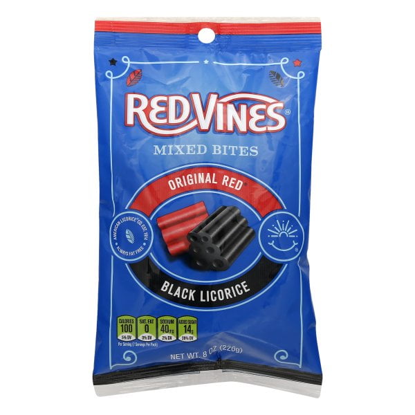 American Licorice Red Vines Mixed Bites, 8 oz