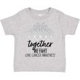 thumbnail image 3 of Inktastic Together, We Fight Lung Cancer Awareness Boys or Girls Toddler T-Shirt, 3 of 5