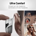 thumbnail image 4 of Bluetooth Sports Headphones - Marathon2 Wireless Headphones with Clear Voice Capture Technology and Echo Cancellation Microphone for Gym, Sports, Running, 4 of 5
