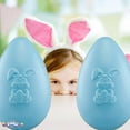 thumbnail image 6 of PMU Easter Celebrations Blow Molded Easter Eggs Decorations 16 inch Baby Blue - Lawn Decoration, Easter Party Accessories (1/pkg) Pkg/1, 6 of 8