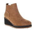 thumbnail image 2 of Corkys Womens Apple Sauced Round Toe Side Zip Wedge  Boots Shoes, 2 of 5