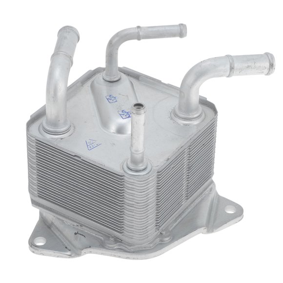 Unique Bargains 1 Pcs Engine Oil Cooler for Nissan Rogue Sport 2017-2019 Aluminum Alloy Silver Tone Transmission Oil Cooler Trans Cooler