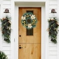 thumbnail image 4 of Decoraciones Navideñas Decoraciones Navideñas Guirnalda Navideña Corona Navideña Coronas Navideñas Para La Puerta Principal Corona Para La Puerta Principal, 4 of 5