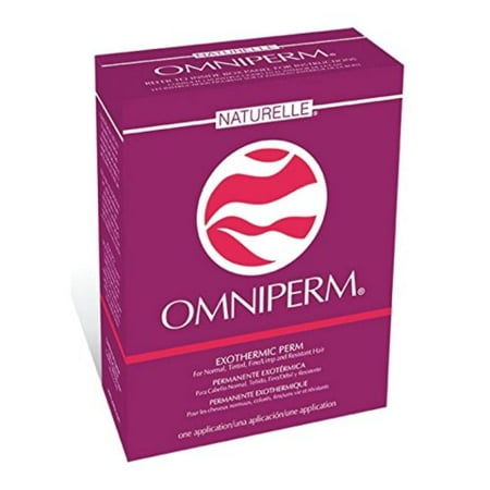 Naturelle Omniperm One Formula Exothermic Perm, Omniperm One Formula Exothermic Perm enhances hair's resilience and leaves hair in superior condition By