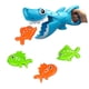 thumbnail image 1 of Juguete De Tiburón Para Bañera De Bebé, Tiburón Azul Con Dientes Para Morder, Incluye 4 Juguetes De Baño De Peces Para Niños Y Niñas Cateissary FN002333-00, 1 of 6