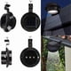 thumbnail image 5 of Solar Gutter Lights with Adjustable Bracket, Waterproof Outdoor LED Lights for Fence, Garden, Wall, Yard (Black), 5 of 5