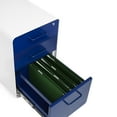 thumbnail image 4 of Poppin White Stow 3-Drawer Vertical File Cabinet With Lock, 4 of 5